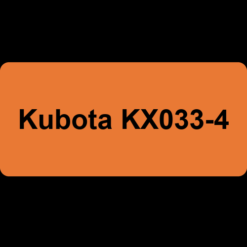 Kubota KX033-4